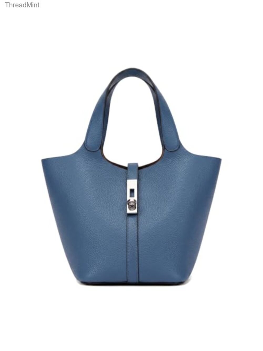 Faux Leather Tote Satchel Bag with Detachable Purse - Top Handle Handbag